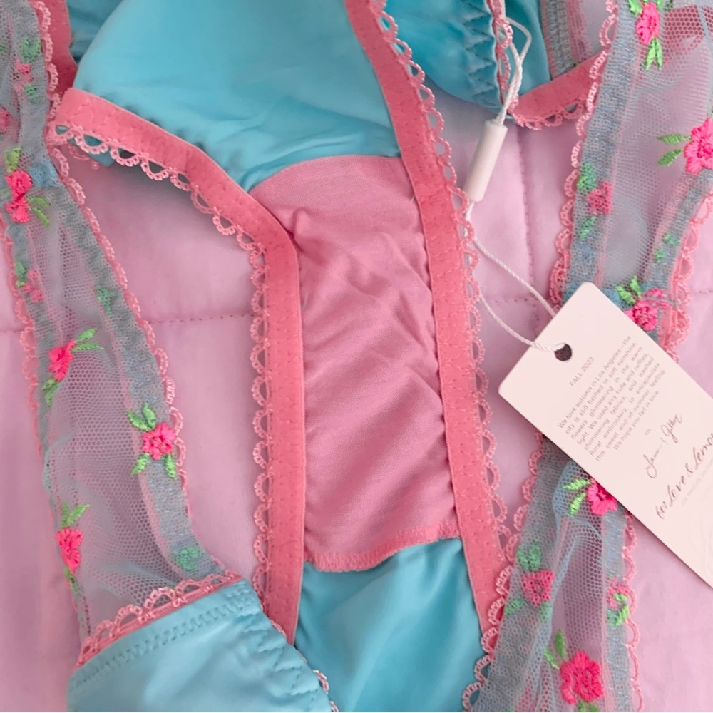 NWT For Love And Lemons Garden Party Panty S - Picture 5 of 5